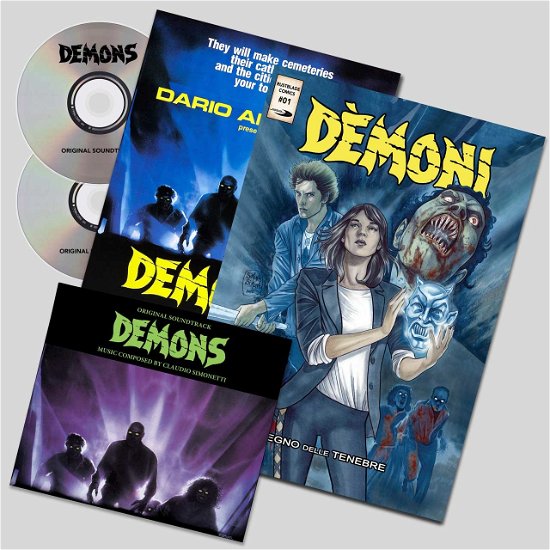 Cover for Claudio Simonetti · Demoni - ll Regno Delle Tenebre (2 Cd+Poster+Fumetto Italiano) (CD) (2019)