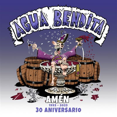 Cover for Agua Bendita · Amen, 1993-2023, 30 Aniversario (CD) (2023)