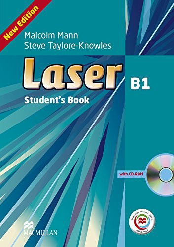 Cover for Steve Taylore-Knowles · Laser 3rd Edition B1 Student's Book &amp; CD-ROM with MPO (Bok) [3 Revised edition] (2014)