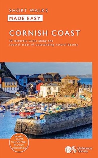Cover for Cornish Coast - OS Short Walks Made Easy (Book) (2023)