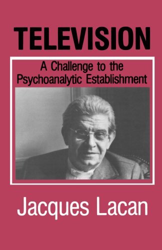 Cover for Jacques Lacan · Television: A Challenge to the Psychoanalytic Establishment (Paperback Book) (2020)