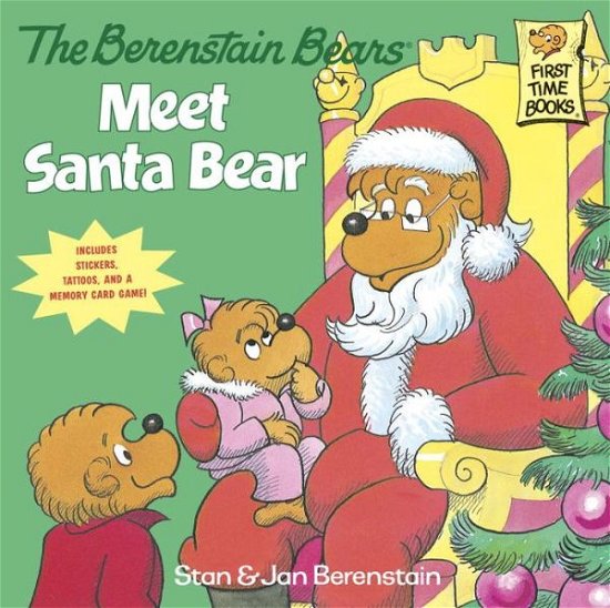 Cover for Stan Berenstain · The Berenstain Bears Meet Santa Bear (Deluxe Edition) - First Time Books (R) (Paperback Book) [Deluxe, Deluxe edition] (2016)