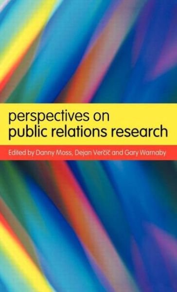 Cover for Danny Moss · Perspectives on Public Relations Research - Routledge Advances in Management and Business Studies (Hardcover Book) (1999)