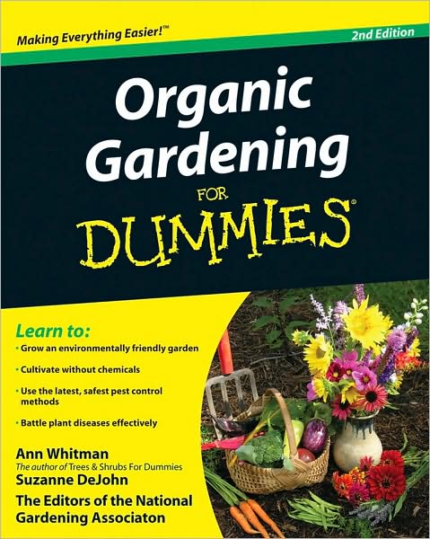 Cover for Ann Whitman · Organic Gardening For Dummies (Paperback Book) [2nd edition] (2009)