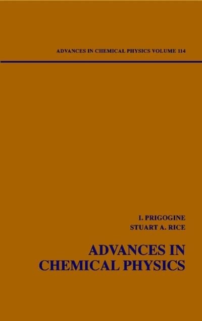 Cover for I Prigogine · Advances in Chemical Physics, Volume 114 - Advances in Chemical Physics (Gebundenes Buch) [Volume 114 edition] (2000)