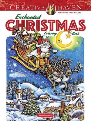 Cover for Teresa Goodridge · Creative Haven Enchanted Christmas Coloring Book - Creative Haven (Paperback Bog) (2021)