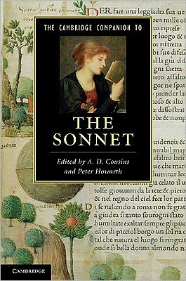 Cover for A D Cousins · The Cambridge Companion to the Sonnet - Cambridge Companions to Literature (Hardcover Book) (2011)