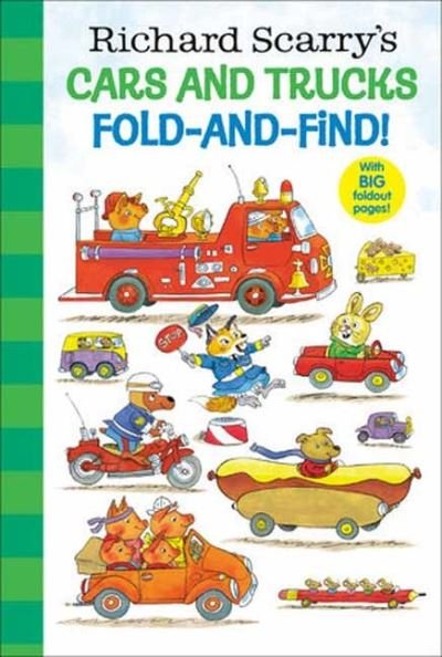 Cover for Richard Scarry · Richard Scarry's Cars and Trucks Fold-and-Find! (Gebundenes Buch) (2024)