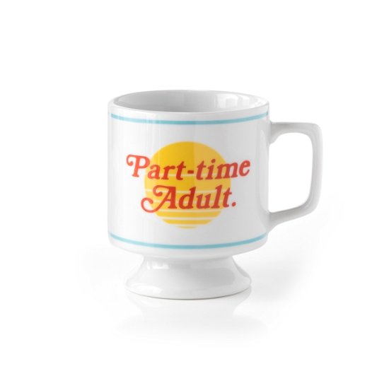 Part-time Adult Ceramic Mug - Brass Monkey - Merchandise - Galison - 9780735368675 - 13. maj 2021