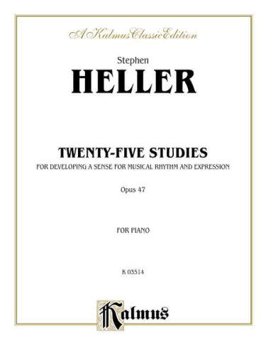 Cover for Stephen · Heller 25 Studies Op47 Ps (Paperback Book) [Kalmus edition] (1985)