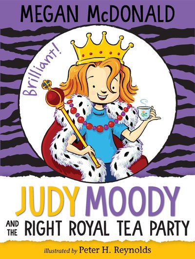 Cover for Megan McDonald · Judy Moody and the Right Royal Tea Party - Judy Moody (Hardcover bog) (2018)