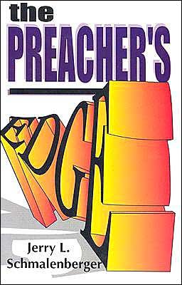 Cover for Jerry L. Schmalenberger · The preacher's edge (Book) (1996)
