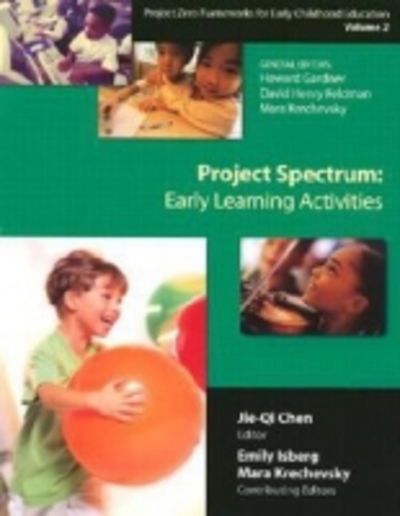 Cover for Howard Gardner · Project Spectrum: Early Learning Activities,  Project Zero Frameworks for Early Childhood Education, Vol. 2 (Paperback Book) (1998)