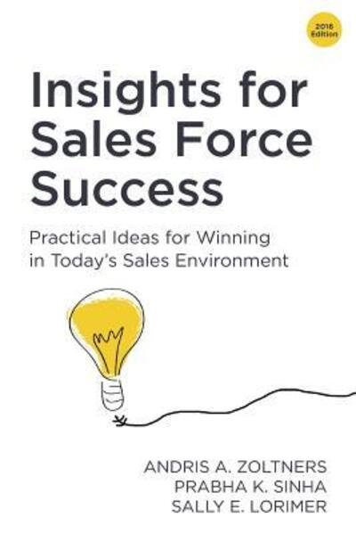 Cover for Prabha K Sinha · Insights for Sales Force Success (Paperback Bog) (2016)