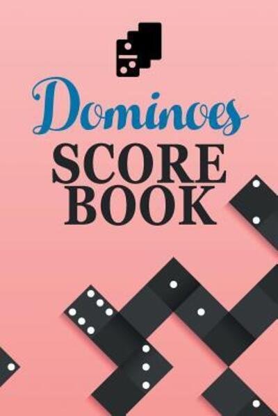 Cover for Black &amp; White Game Score Keeper Publishe · Dominoes Score Book (Paperback Bog) (2019)
