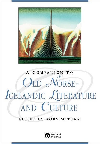 Cover for R McTurk · A Companion to Old Norse-Icelandic Literature and Culture - Blackwell Companions to Literature and Culture (Paperback Book) (2007)