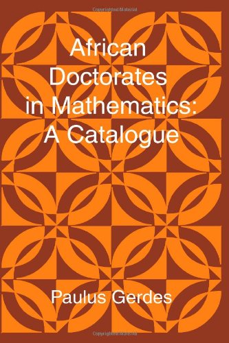 Cover for Paulus Gerdes · African Doctorates in Mathematics. a Catalogue (Paperback Bog) (2007)