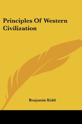 Cover for Benjamin Kidd · Principles of Western Civilization (Paperback Book) (2007)