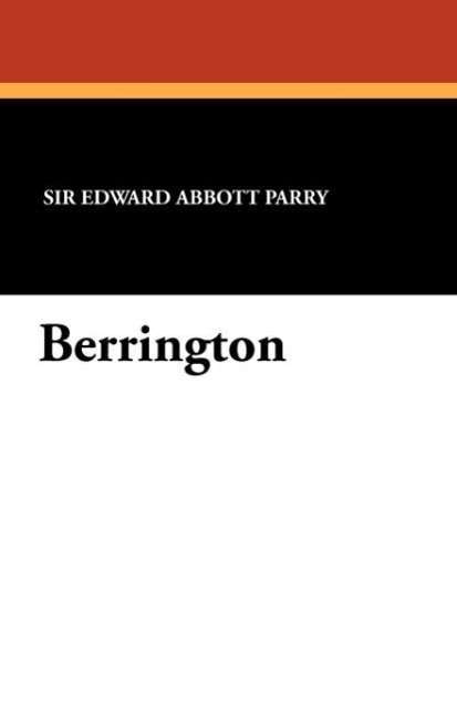Cover for Sir Edward Abbott Parry · Berrington (Paperback Book) (2024)