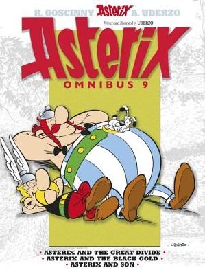 Cover for Albert Uderzo · Asterix: Asterix Omnibus 9: Asterix and The Great Divide, Asterix and The Black Gold, Asterix and Son - Asterix (Gebundenes Buch) (2014)