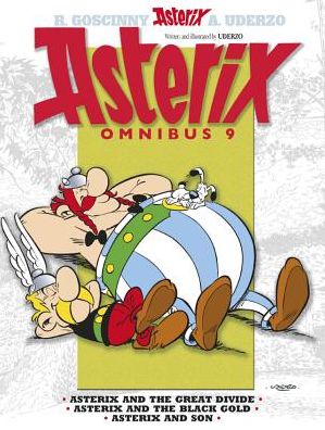 Cover for Albert Uderzo · Asterix: Asterix Omnibus 9: Asterix and The Great Divide, Asterix and The Black Gold, Asterix and Son - Asterix (Inbunden Bok) (2014)