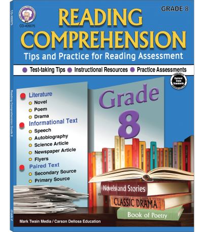 Cover for Schyrlet Cameron · Reading Comprehension, Grade 8 (Paperback Book) (2022)