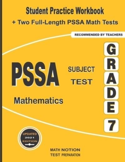 Cover for Michael Smith · PSSA Subject Test Mathematics Grade 7 (Paperback Book) (2021)