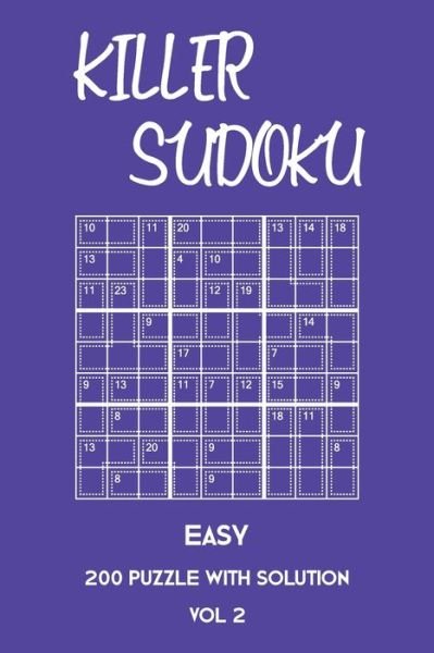 Cover for Tewebook Sumdoku · Killer Sudoku Easy 200 Puzzle With Solution Vol 2 (Paperback Bog) (2019)