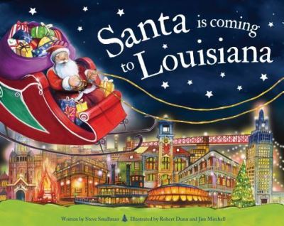 Cover for Steve Smallman · Santa is Coming to Louisiana (Hardcover Book) (2019)