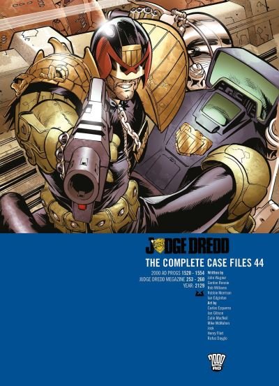Judge Dredd: The Complete Case Files 44 - Judge Dredd: The Complete Case Files - John Wagner - Libros - Rebellion Publishing Ltd. - 9781837861675 - 9 de mayo de 2024