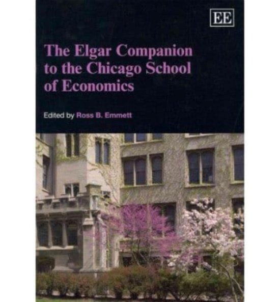 Cover for Ross B. Emmett · The Elgar Companion to the Chicago School of Economics (Paperback Book) (2012)