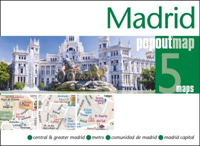 Cover for Popout Map · Madrid PopOut Map - PopOut Maps (Kartor) (2023)