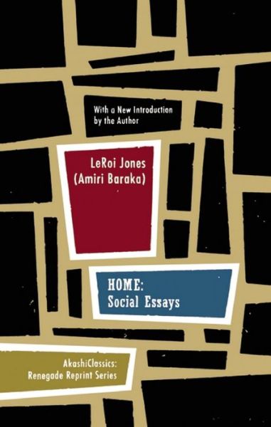 Cover for LeRoi Jones · Home: Social Essays (Paperback Book) (2009)