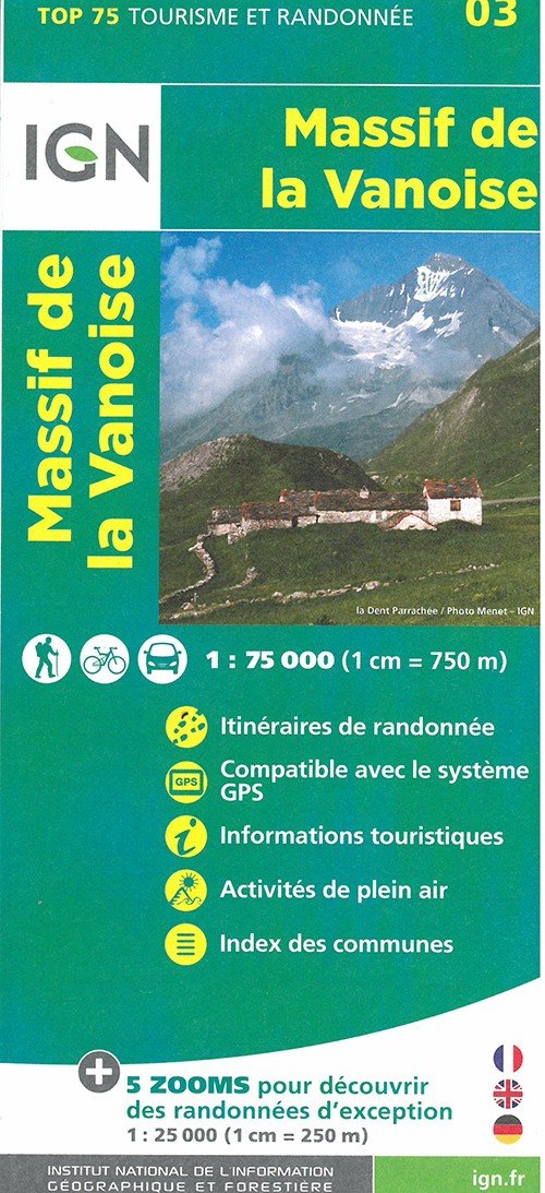 Cover for Ign · TOP75: 75003 Massif de la Vanoise (Tryksag) (2015)