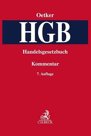 Cover for Hartmut Oetker · Handelsgesetzbuch (Inbunden Bok) (2021)