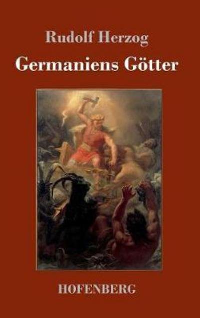 Cover for Herzog · Germaniens Götter (Buch) (2017)