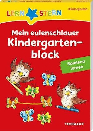 Cover for Julia Meyer · LERNSTERN. Mein eulenschlauer Kindergartenblock. Spielend lernen (Paperback Bog) (2021)
