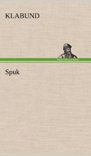 Cover for Klabund · Spuk (Hardcover Book) [German edition] (2012)