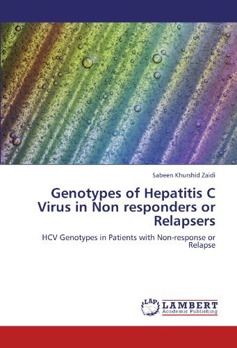 Cover for Sabeen Khurshid Zaidi · Genotypes of Hepatitis C Virus in Non Responders or Relapsers: Hcv Genotypes in Patients with Non-response or Relapse (Paperback Book) (2012)