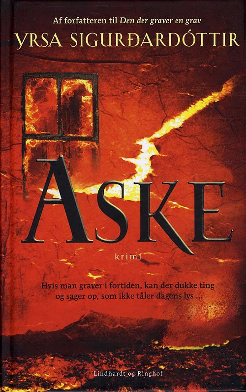 Cover for Yrsa Sigurdardóttir · Aske, hb. (Hardcover Book) [2º edição] (2010)