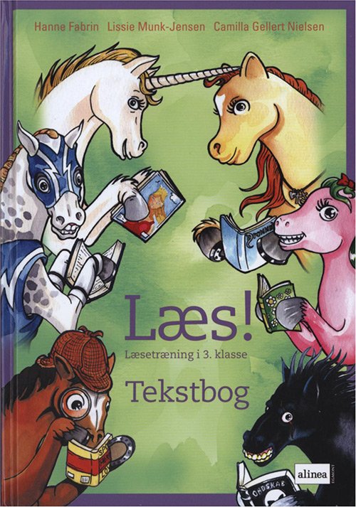 Cover for Hanne Fabrin, Lissie Munk Jensen, Camilla Gellert Nielsen · Læsetræning: Læs! Læsetræning i 3.kl. Tekstbog (Bound Book) [1er édition] [Indbundet] (2007)