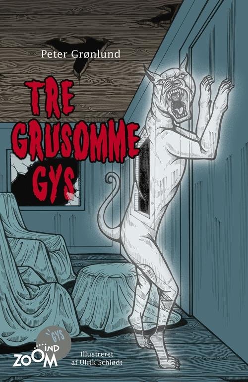Cover for Peter Grønlund · Tre grusomme gys (Sewn Spine Book) [1º edição] (2015)
