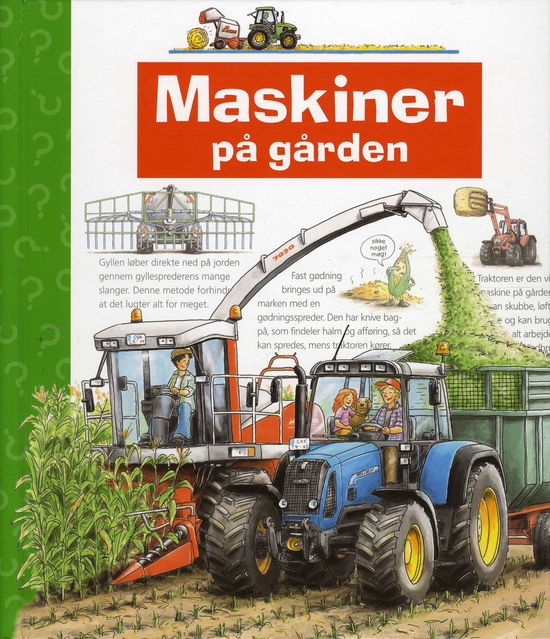 Cover for Andrea Erne · Maskiner på gården (Bound Book) [1st edition] [INDBUNDET] (2012)