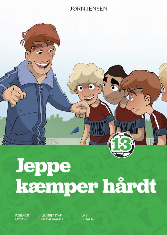 Cover for Jørn Jensen · Jeppe: Jeppe kæmper hårdt (Hardcover Book) [1th edição] (2020)