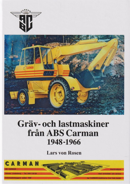 Cover for Gräv-och lastmaskiner från ABS Carman (Kartongbok) (2024)