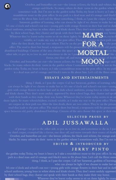 Cover for Adil Jussawalla · Maps for a Mortal Moon (Paperback Book) (2014)