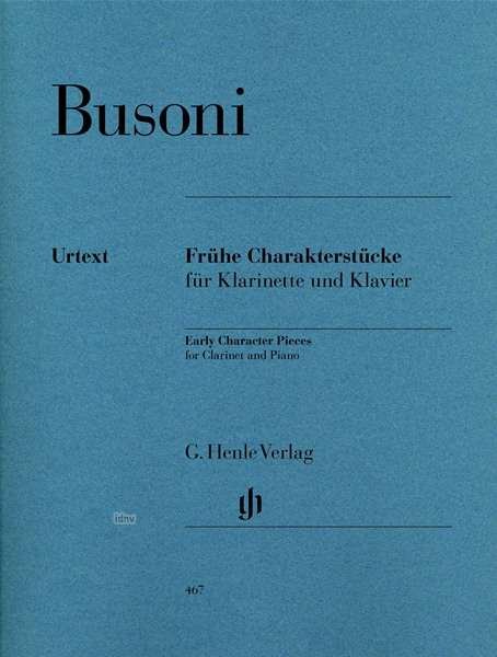 Cover for F. Busoni · Fr.Charakterst.Klari.Kl.HN467 (Buch)