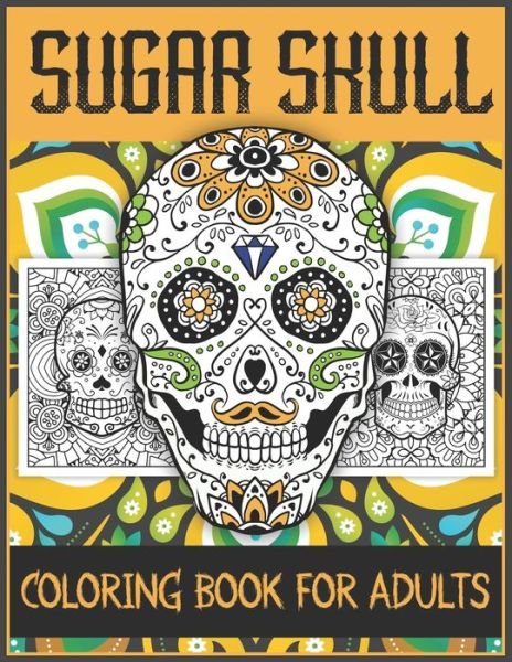 Cover for Mg Publish Acb · Sugar Skull Coloring Book for Adults (Taschenbuch) (2020)