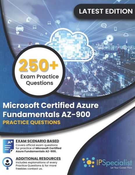 Cover for Ip Specialist · Microsoft Certified Azure Fundamentals AZ-900 (Paperback Book) (2020)