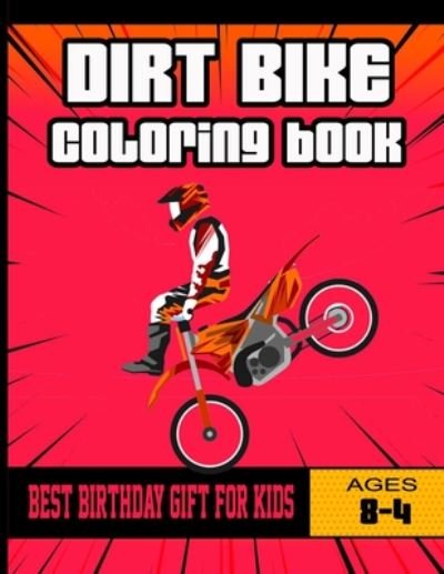 Cover for Summer Books · Dirt Bike Coloring Book (Paperback Book) (2020)